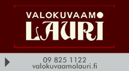 Valokuvaamo Lauri logo